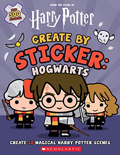 Harry Potter: Create by Sticker: Hogwarts [Paperback]