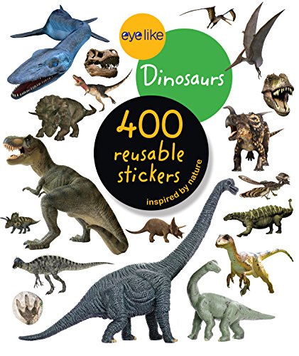 Eyelike Stickers: Dinosaurs [Paperback]