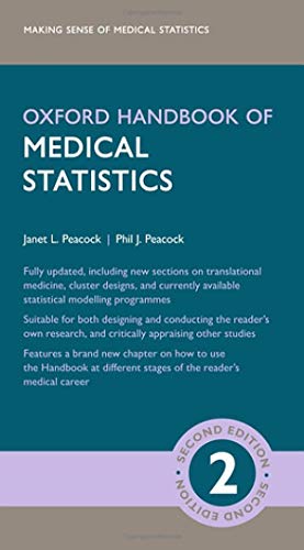 Oxford Handbook of Medical Statistics [Paperback]