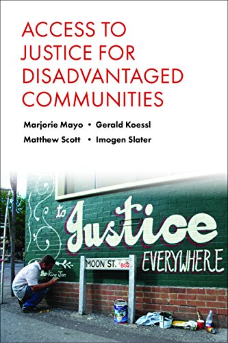 Access to Justice for Disadvantaged Communities [Hardcover]