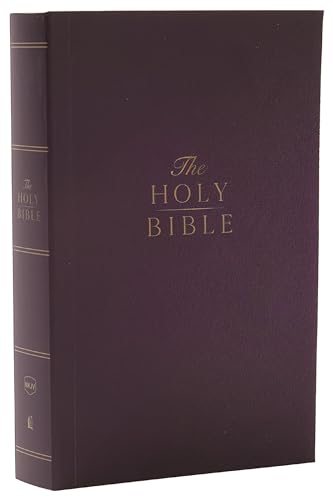 NKJV Compact Paragraph-Style Bible w/ 43,000 Cross References, Purple Softcover, [Paperback]