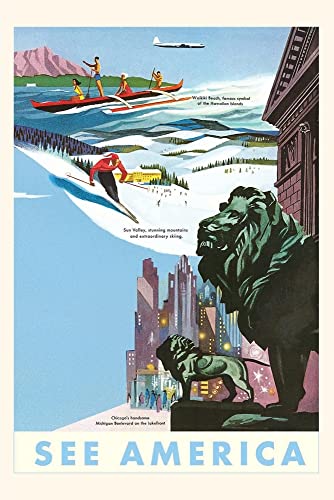 Vintage Journal Travel Poster