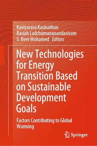 New Technologies for Energy Transition Based on Sustainable Development Goals: F [Hardcover]