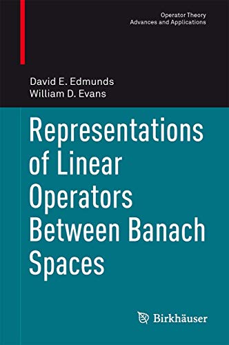 Representations of Linear Operators Between Banach Spaces [Hardcover]