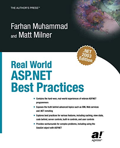 Real World ASP.NET Best Practices [Paperback]