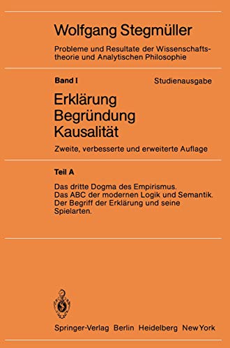 Das dritte Dogma des Empirismus Das ABC der modernen Logik und Semantik Der Begr [Paperback]