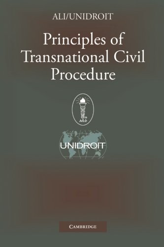 Principles of Transnational Civil Procedure [Paperback]