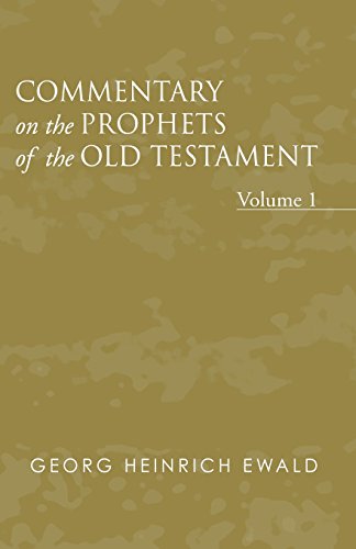 Commentary on the Prophets of the Old Testament, Volume 1 [Paperback]