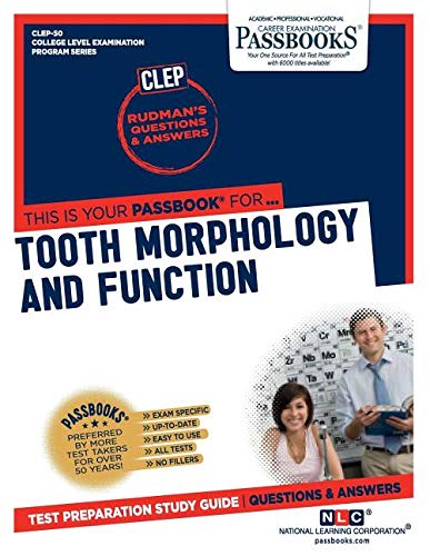 Dental Auxiliary Education Examination In Tooth Morphology and Function [Paperback]