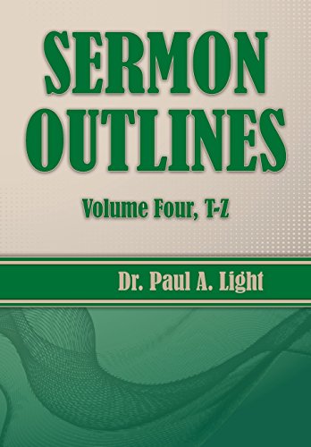 Sermon Outlines, Volume Four T-Z [Paperback]