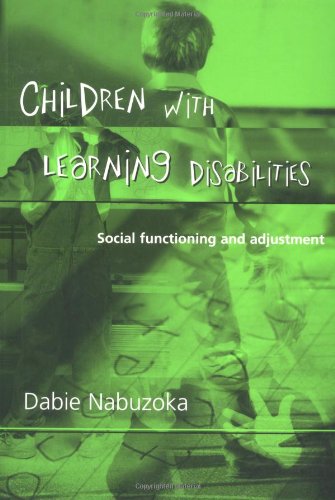 Children ith Learning Disabilities Social Functioning and Adjustment [Paperback]