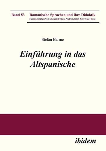 Einfhrung In Das Altspanische (german Edition) [Paperback]