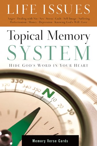 Topical Memory System Life Issues Memory Verse Cards [Paperback]