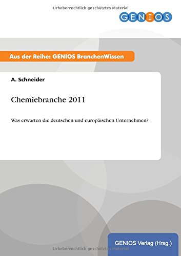 Chemiebranche 2011 (german Edition) [Paperback]