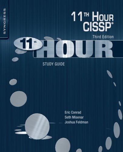 Eleventh Hour CISSP} Study Guide [Paperback]