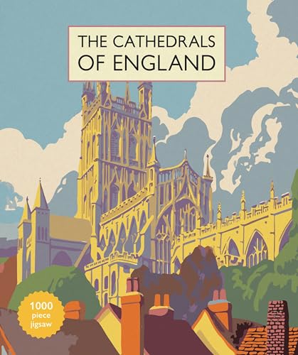 Cathedrals of England Jigsaw: 1000 piece jigsaw puzzle [Novelty book]