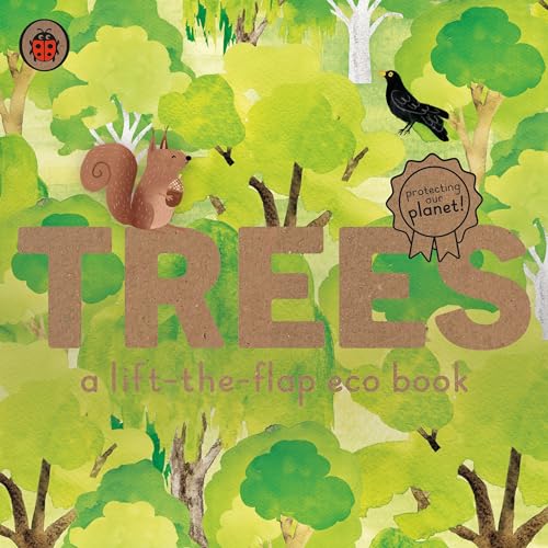 Trees: A lift-the-flap eco book [Board book]