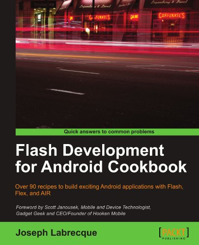 Flash Development For Android Cookbook [Paperback]