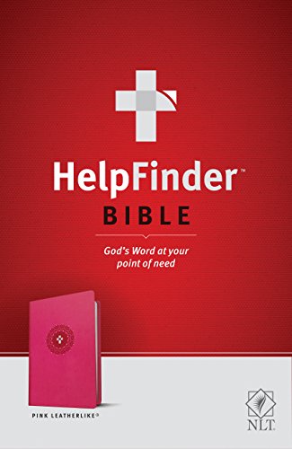 HelpFinder Bible NLT: Gods Word at Your Point of Need [Leather / fine bindi]