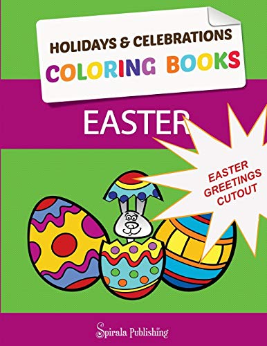 Easter Coloring Book Greetings Color and Cut Out Your Special Easter Greetings  [Unknon]