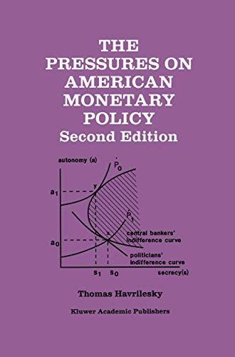 The Pressures on American Monetary Policy [Hardcover]