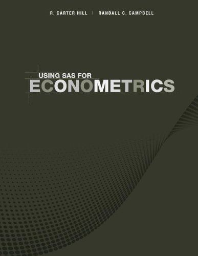 Using SAS for Econometrics [Paperback]