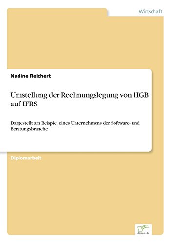 Umstellung der Rechnungslegung Von Hgb Auf Ifrs [Paperback]