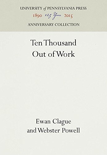 Ten Thousand Out of Work [Hardcover]