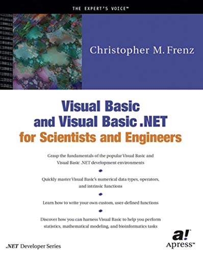 Visual Basic and Visual Basic .NET for Scientists and Engineers [Paperback]