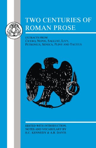 To Centuries of Roman Prose [Paperback]