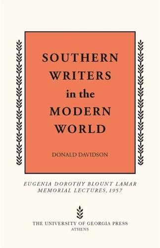 Southern Writers in the Modern World [Paperback]