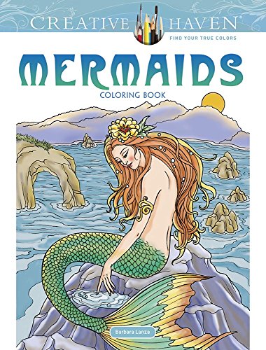 Creative Haven Mermaids Coloring Book [Paperback]