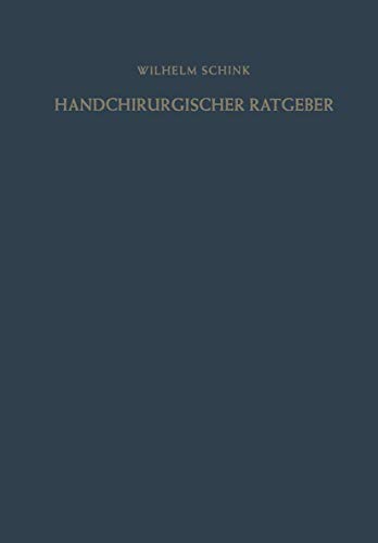 Handchirurgischer Ratgeber [Paperback]