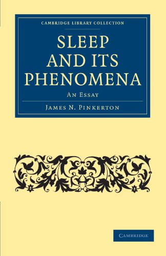 Sleep and its Phenomena An Essay [Paperback]