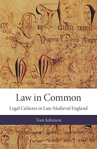 La in Common Legal Cultures in Late-Medieval England [Hardcover]