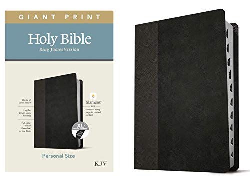 KJV Personal Size Giant Print Bible, Filament