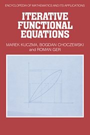 Iterative Functional Equations [Hardcover]