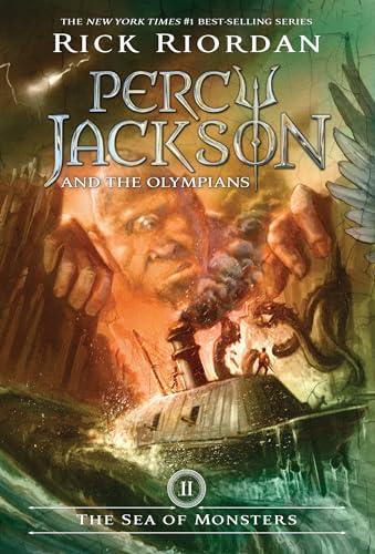 Percy Jackson and the Olympians, Book Two: The Sea of Monsters [Paperback]