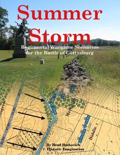 Summer Storm Regimental Wargame Scenarios For The Battle Of Gettysburg [Paperback]