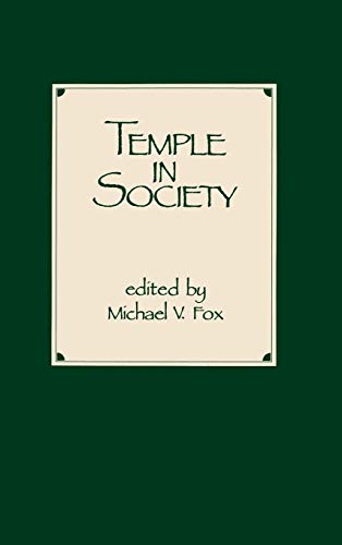 Temple in Society [Hardcover]