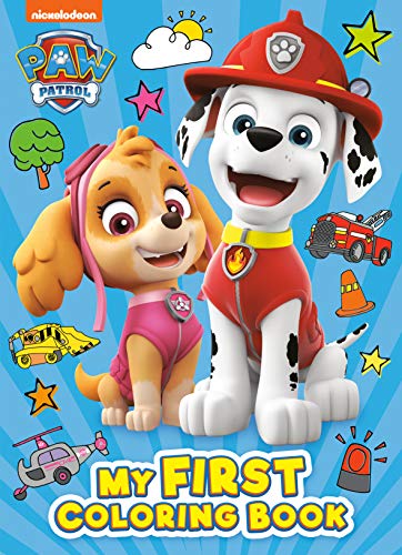 PAW Patrol: My First Coloring Book (PAW Patrol) [Paperback]