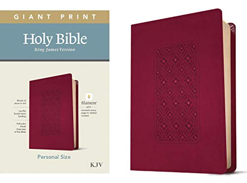 KJV Personal Size Giant Print Bible, Filament