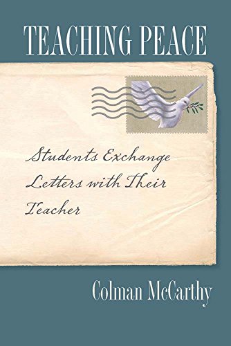 Teaching Peace Students Exchange Letters With Their Teacher [Hardcover]