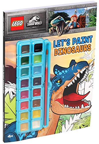 LEGO(R) Jurassic World(TM): Let's Paint Dinosaurs [Paperback]