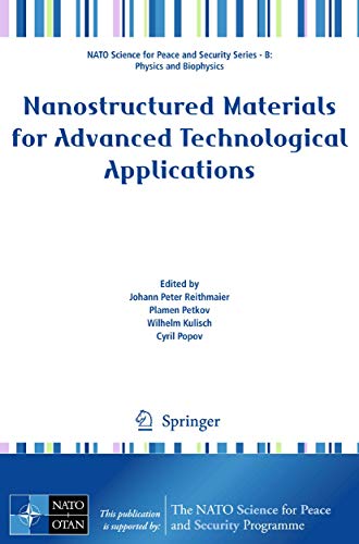 Nanostructured Materials for Advanced Technological Applications [Paperback]