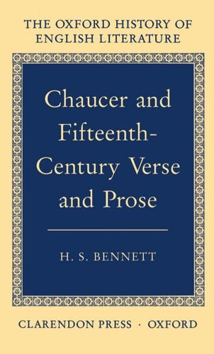 Chaucer and Fifteenth-Century Verse and Prose [Hardcover]