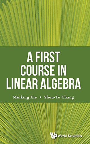 A First Course In Linear Algebra [Hardcover]