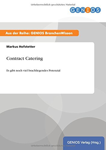 Contract Catering (german Edition) [Paperback]