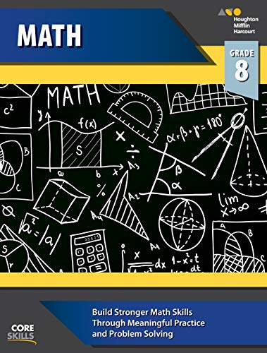 Steck-Vaughn Core Skills Mathematics Workbook Grade 8 [Paperback]