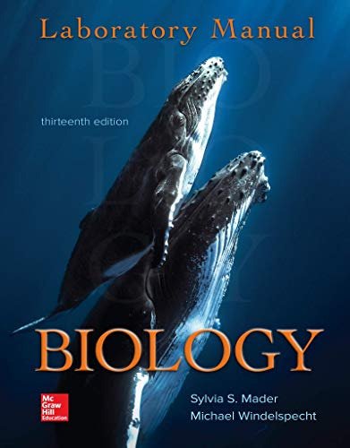 Lab Manual for Maders Biology [Spiral bound]